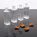 4 Perfume Bottles, Manner of Lalique